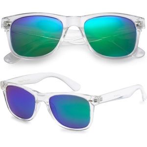 NWT Polarized clear sunglasses